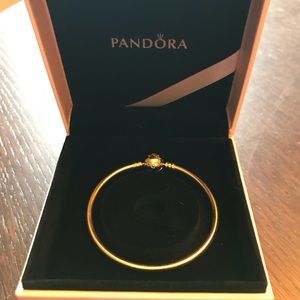 Pandora 14k Gold Bangle